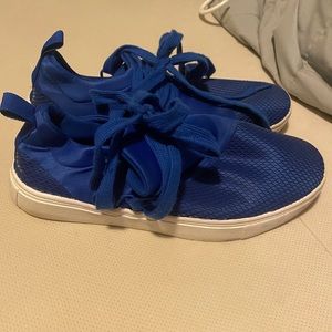 Blue shoes from Payless